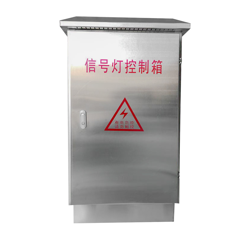 CJ-22LXHJD-JXBG 22-Channel Standalone Traffic Signal Controller with Stainless Steel Cabinet