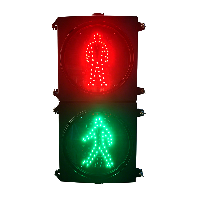 CJ-302HLRD-ZL 300mm LED Pedestrian Traffic Light (Red & Green, Aluminum Housing, Glass Lens, IP53)