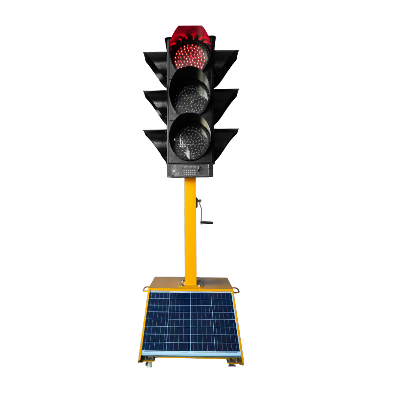 CJ-303YDD-MP 300mm LED Mobile Triple-Head Traffic Signal Light