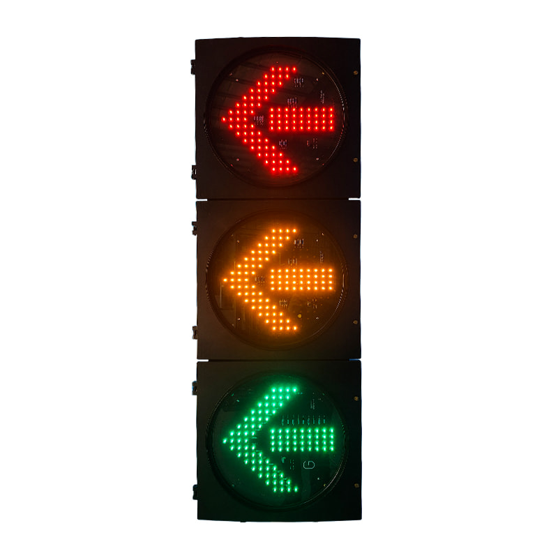 CJ-403JT-SGC 400mm Solar LED Arrow Traffic Light