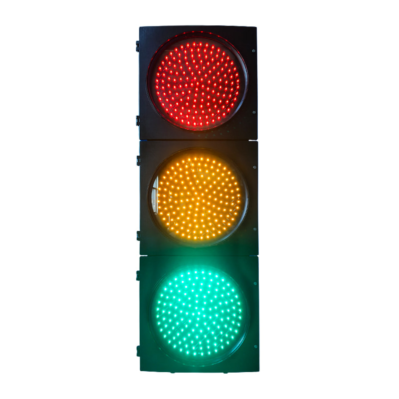 CJ-403MP-SGC 400mm Solar LED Full-screen Traffic Light