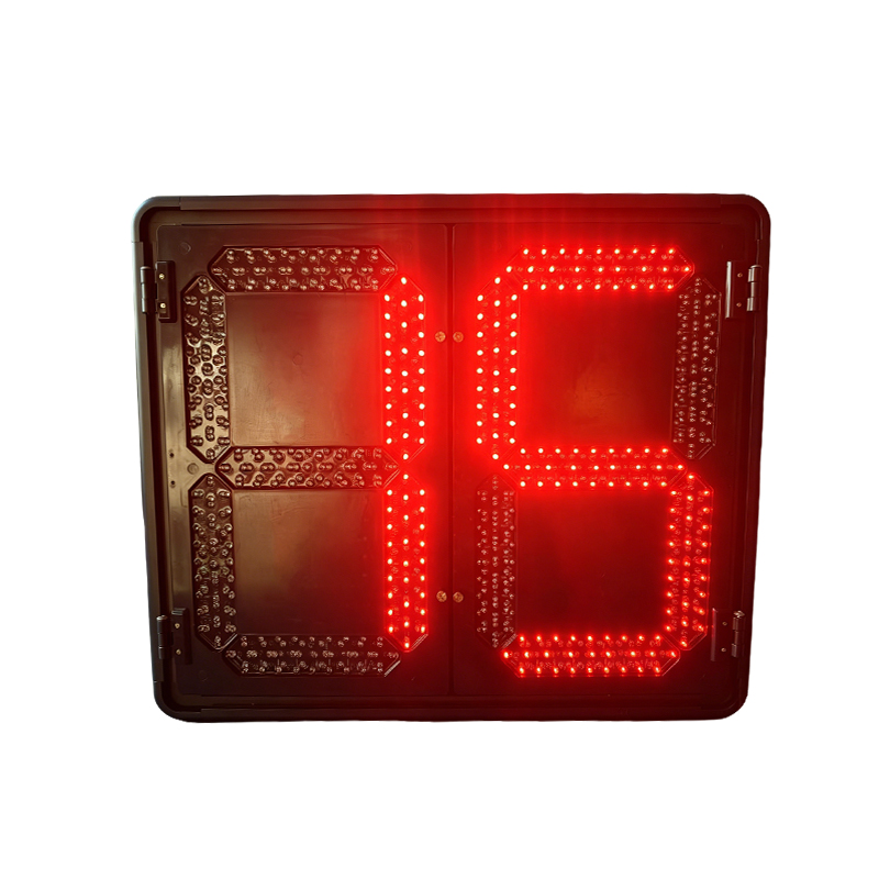 CJ-6080DJS-NBXC 600×800mm LED Countdown Traffic Signal Light (Extruded Aluminum Housing, PC Lens, IP53)