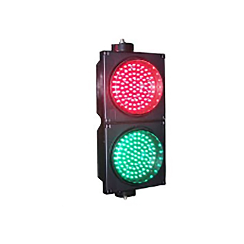 Compact LED Traffic Signal (Red & Green Full Screen)