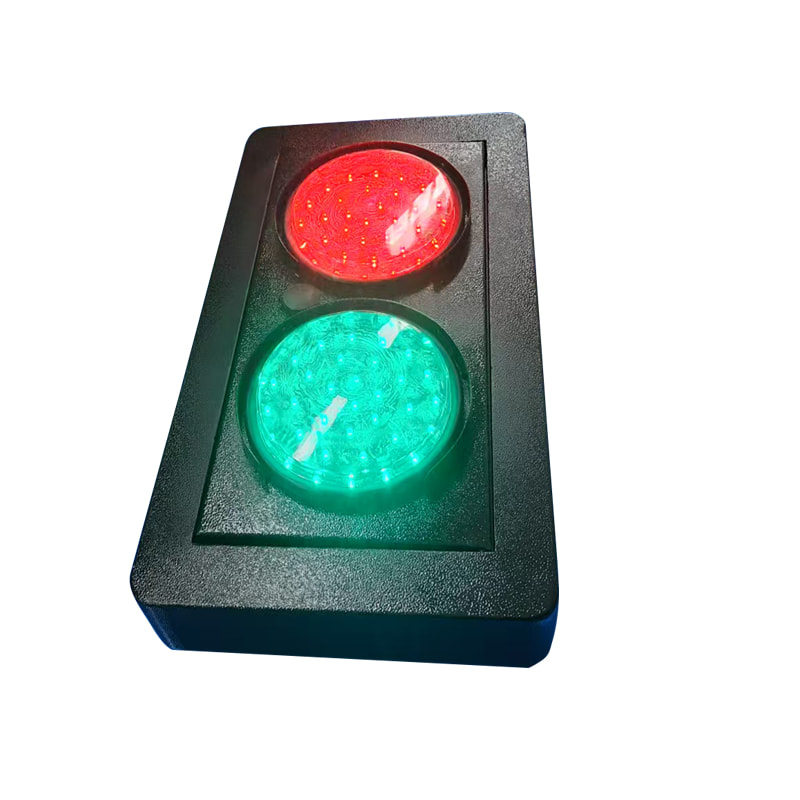 Solar 12V Red Green Signal LED Traffic Light